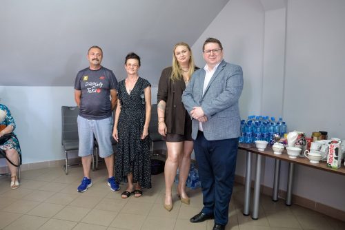 Wręczenie nagród dla dzieci z LKS Raciążek