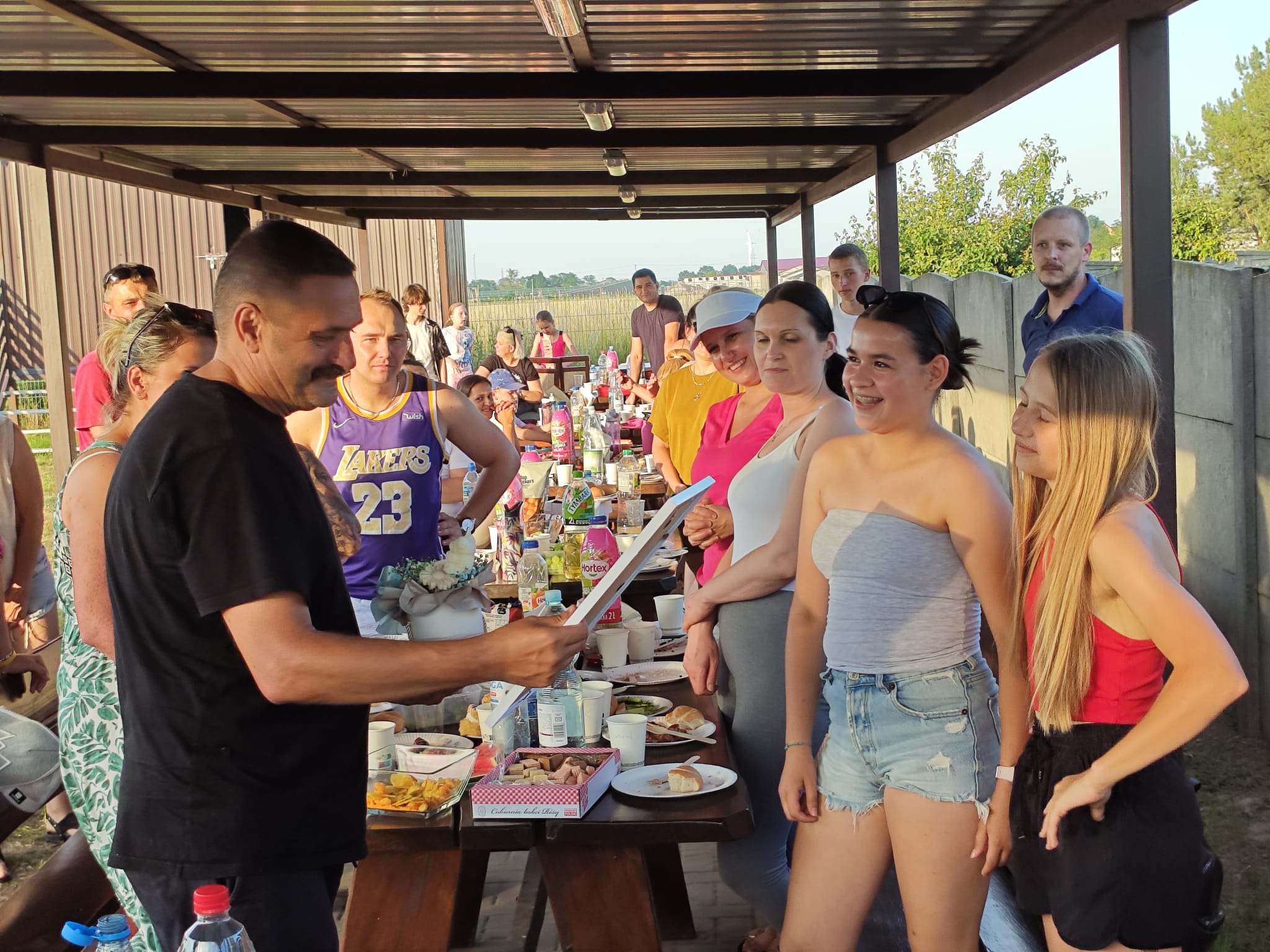 Miłe chwile z moimi zawodnikami i rodzicami
